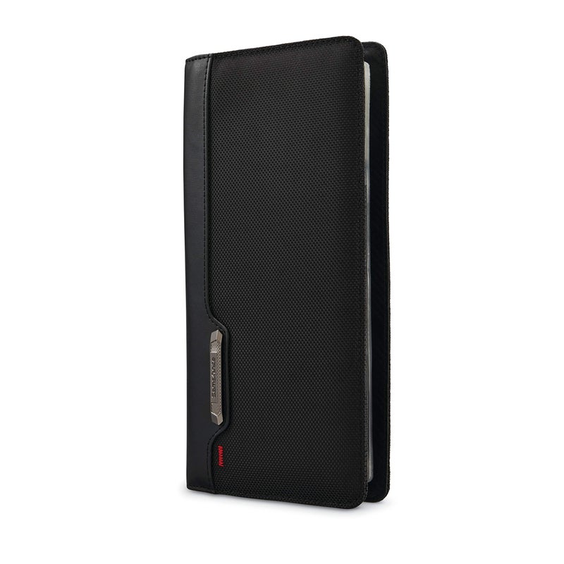 Samsonite حامل بطاقات الأعمال سامسونيت زينون 160، أسود، مقاس واحد - Image 1